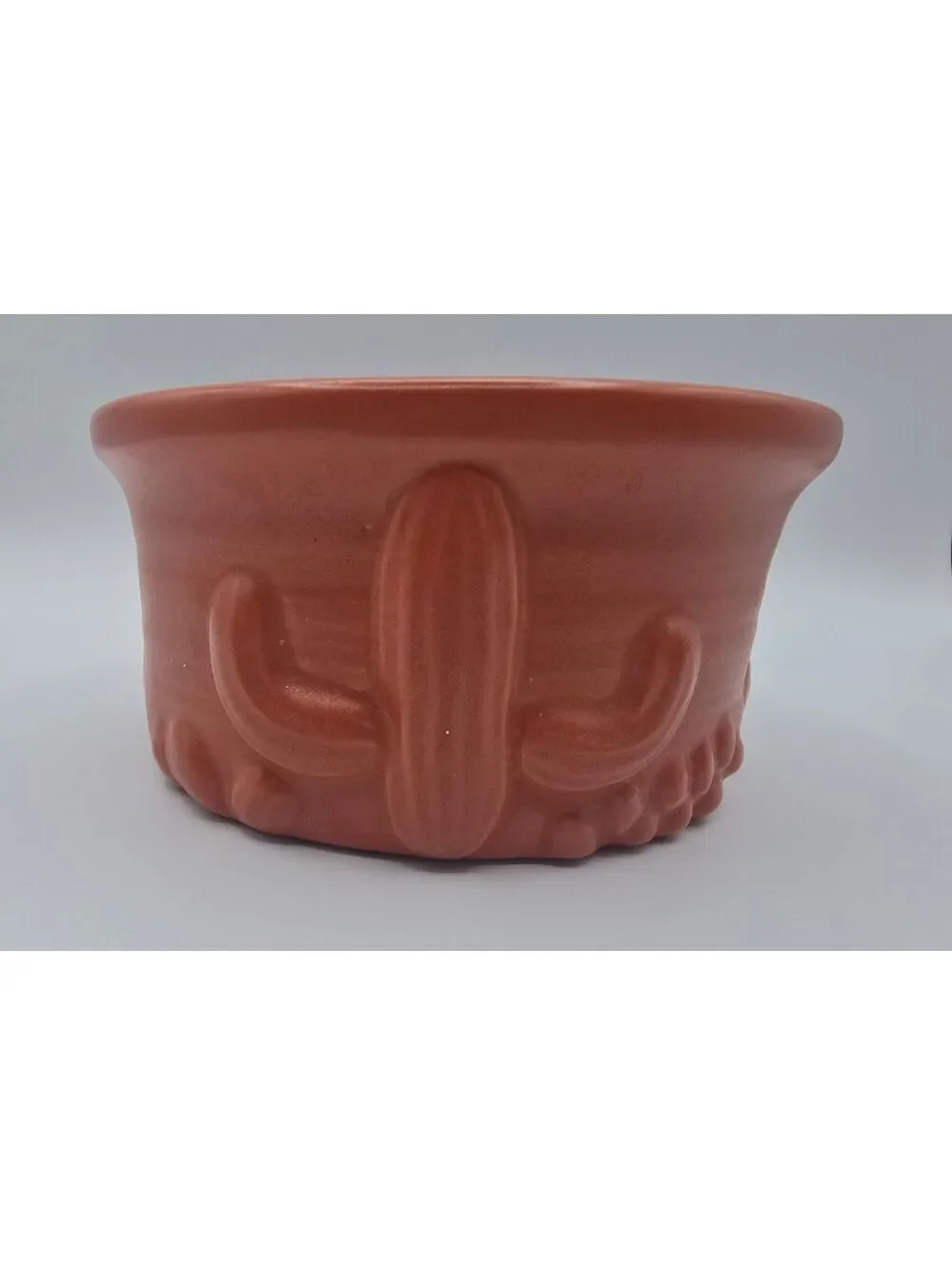 Vintage Haeger USA #339 Cactus Planter Terracotta MCM Southwestern Pottery